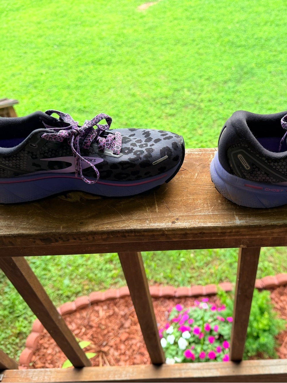 Brooks Running Shoes - Black with Purple Accents